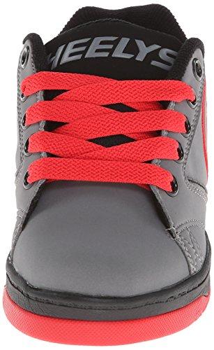 Heelys Kids Propel 2.0 Skate Shoe, Gray/Black/Red, 5 M US Big Kid  80874466645 | eBay